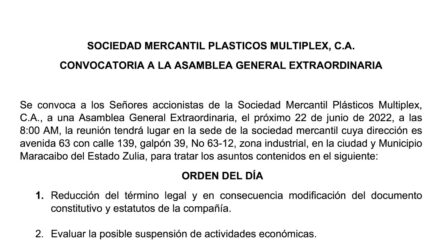 2022 06 06 Convocatoria Plasticos Multiplex C.A. de mayo 2022 scaled e1654517712748
