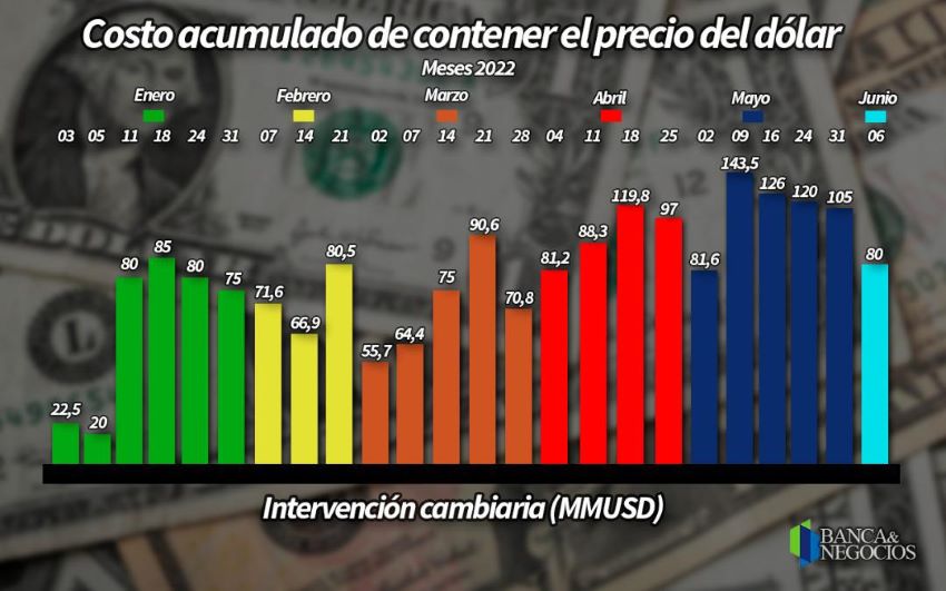 BCV bajó intervención cambiaria a US$80 millones esta semana (+ data) 1 bcv