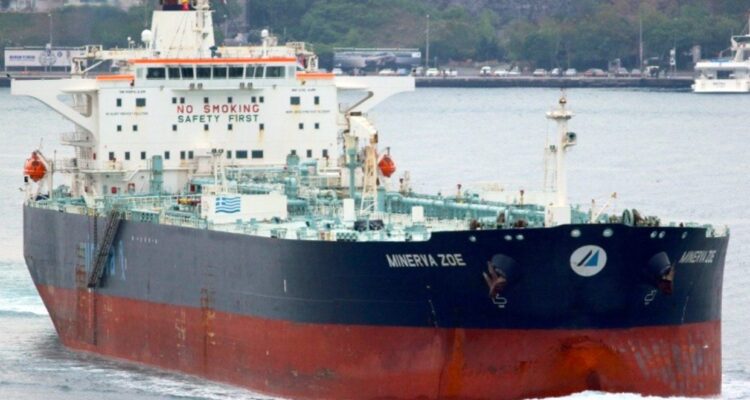 buque petrolero Minerva Zoe ENI
