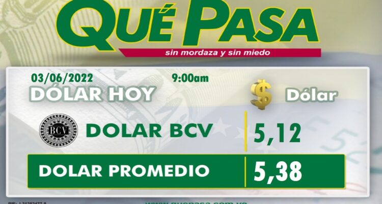 Precio del dólar para hoy #3Jun 1 dolar