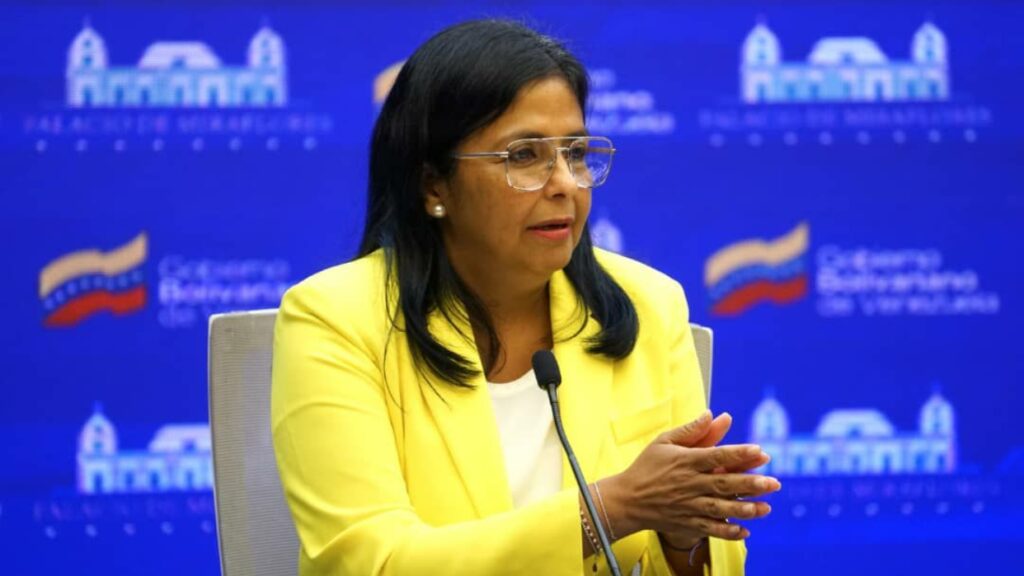Venezuela desconoce competencia de la Corte Internacional de Justicia para suspender referendo sobre Esequibo 2 vicepresidente ejecutiva delcy rodriguez 106945