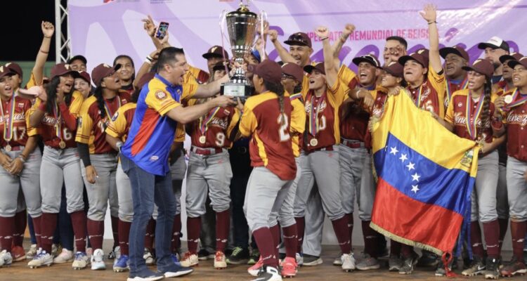 Venezuela se coronó campeona del Premundial Femenino de Béisbol 1 Femenino de Béisbol