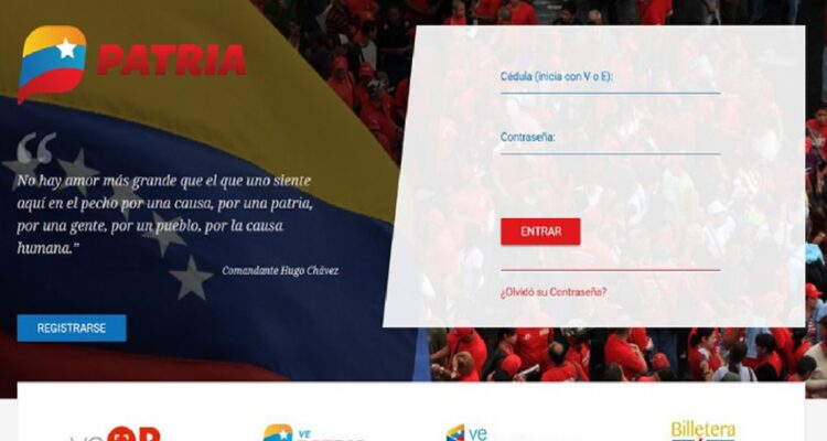 Atentos a esta nueva actualización del Sistema Patria 1 patria