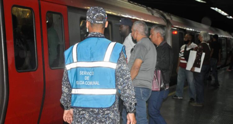 Activaron plan de seguridad en el Metro de Caracas 1 Operativo en el metro 1