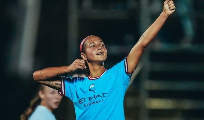 Deyna Castellanos debutó con gol en el Manchester City 1 manchester citydeyna