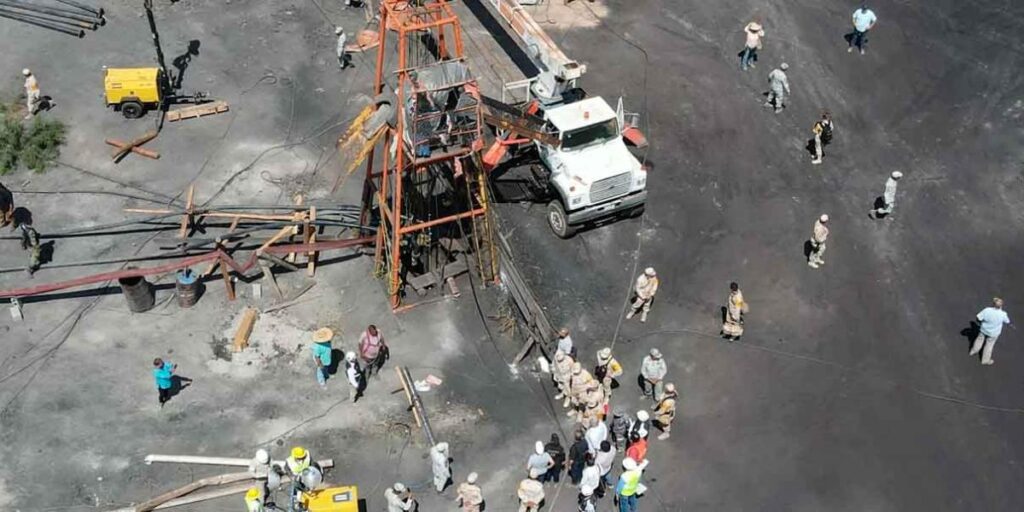 Dron revela que todavía no hay condiciones para rescate de mineros en México 2 minero