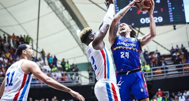 Venezuela derrotó a República Dominicana en pre-mundial de baloncesto 1 venezuela