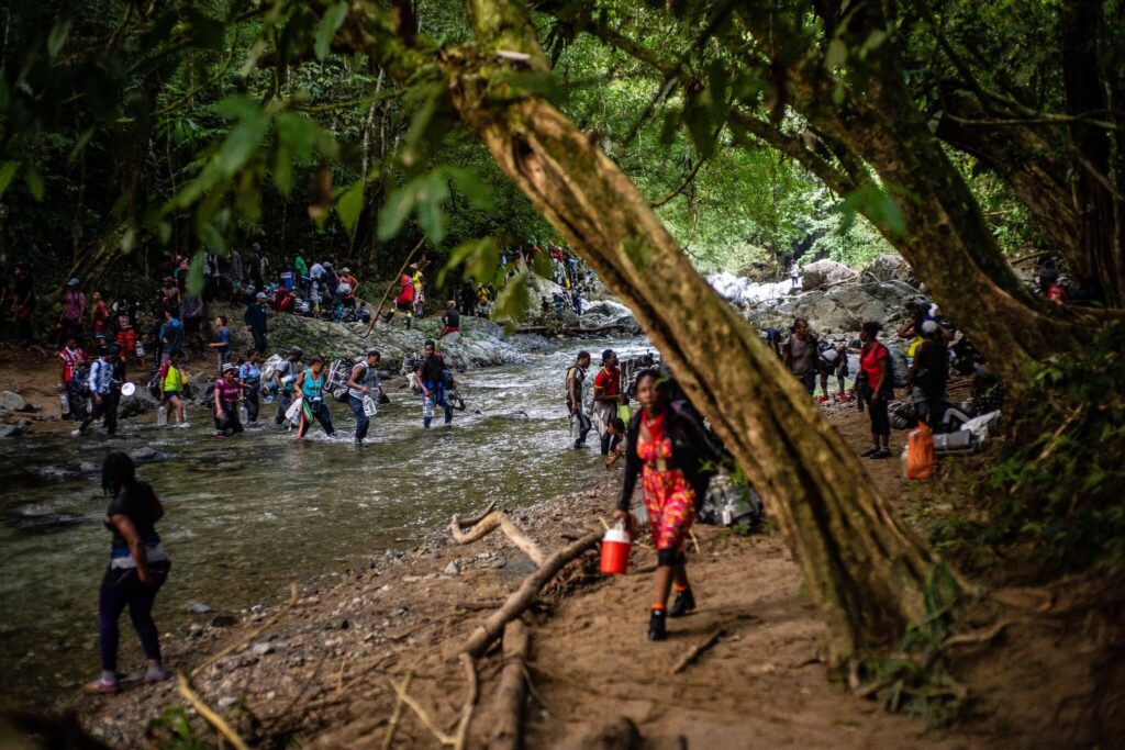 Venezuela, migración y crisis regionales en las intervenciones latinoamericanos en la ONU 2 Tapon del Darien Inmigrantes