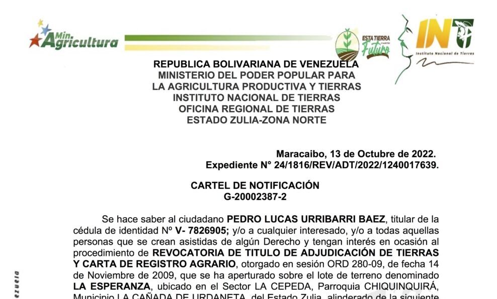 2022 10 20 LA ESPERANZA
