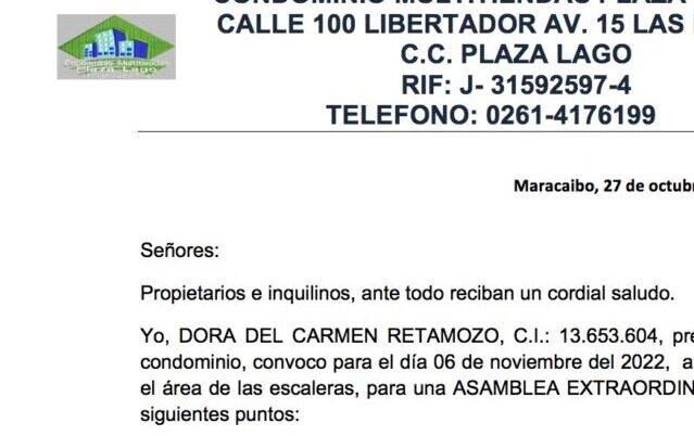 2022 10 27 Convocatoria Condominio 1
