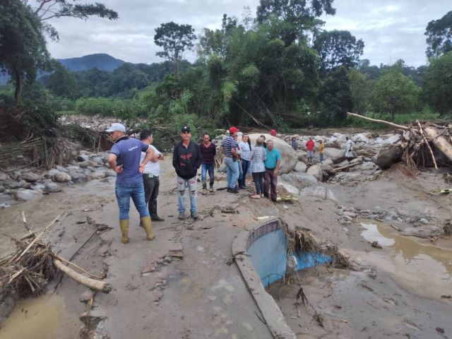 Danos por lluvias en Tucani Nov 2022