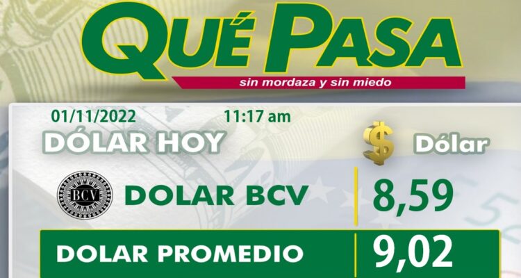 Dólar paralelo abrió en Bs. 9,02 por unidad este #1Nov 1 Dolar