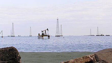 Petroleo en el Lago de Maracaibo
