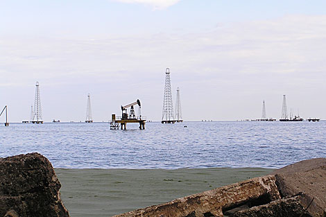 Petroleo en el Lago de Maracaibo