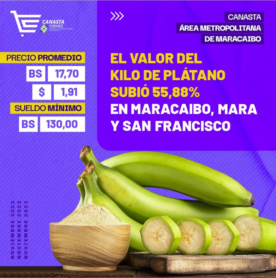 Zulia encabeza la lista de los tres estados con mayor inflación del país 2 Canasta