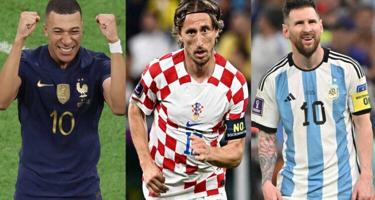 Mbappé, Modric y Messi, tres aspirantes a coronarse en el Mundial... con permiso del imparable Marruecos 1 mbappe modric messi