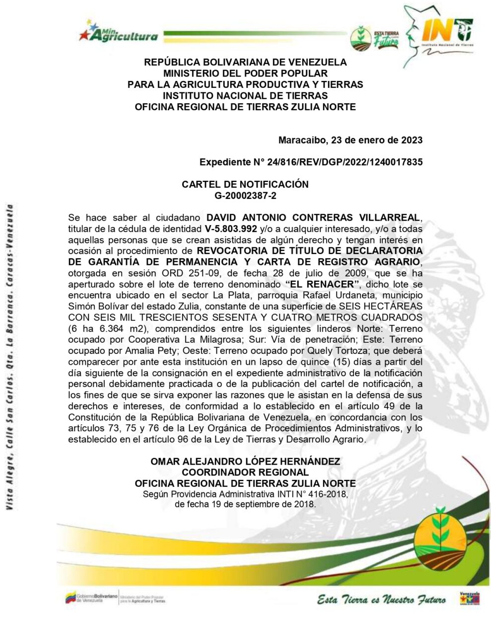 2023 01 25 EL RENACER