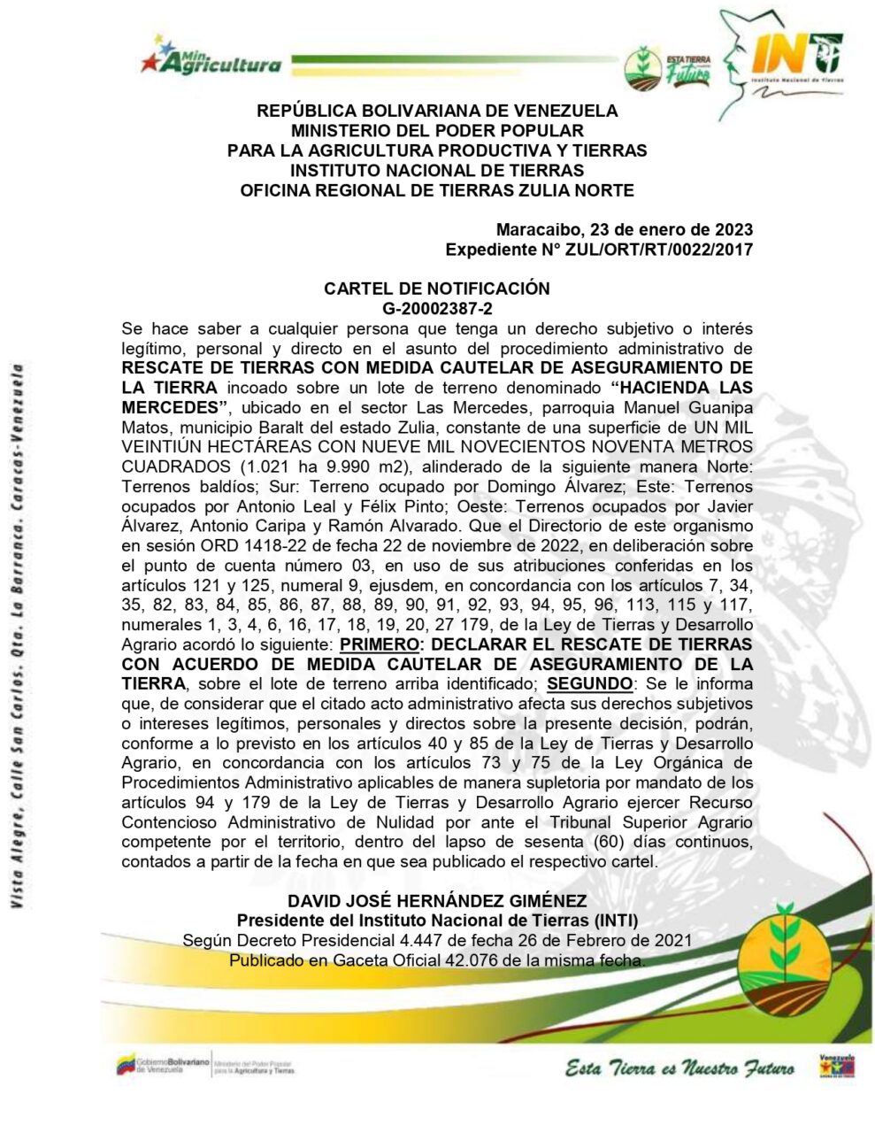 2023 01 25 HACIENDA LAS MERCEDES
