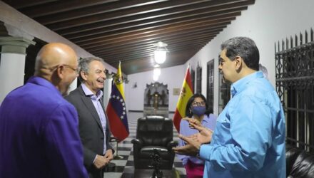 Maduro. Zapatero