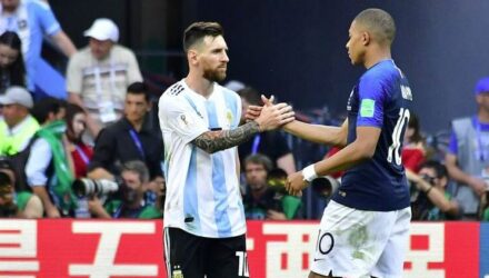 Messi Mbappe