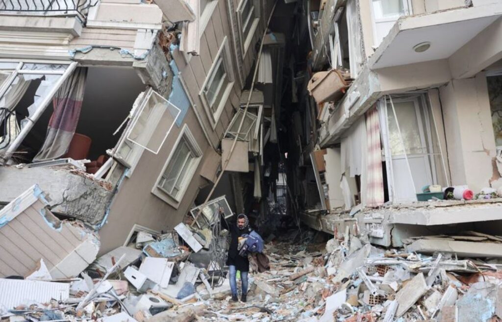 Terremto destruccion