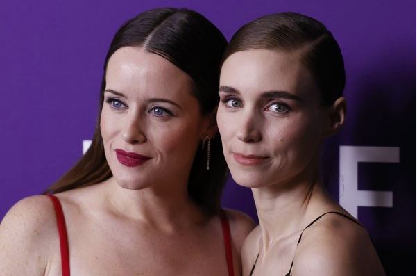 Claire Foy and Rooney Mara