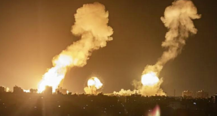 Israel atacó Siria con artillería y por aire en respuesta a ataque desde suelo sirio 1 Israel