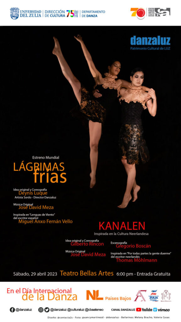 Danzaluz Historia Lagrimas Frias y Kanalen 29 abril CBA 2023