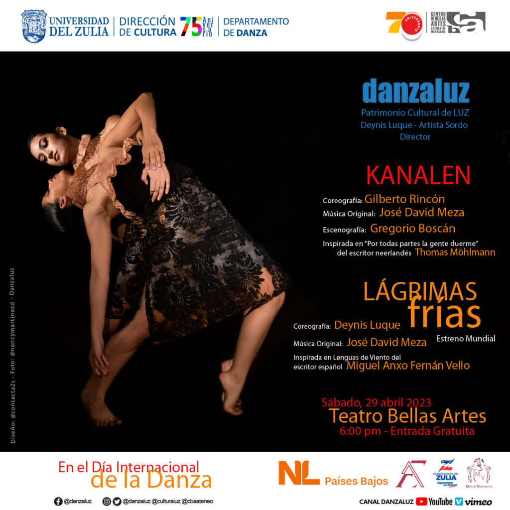 Danzaluz Post Lagrimas Frias y Kanalen Teatro Bellas Artes 29 abril
