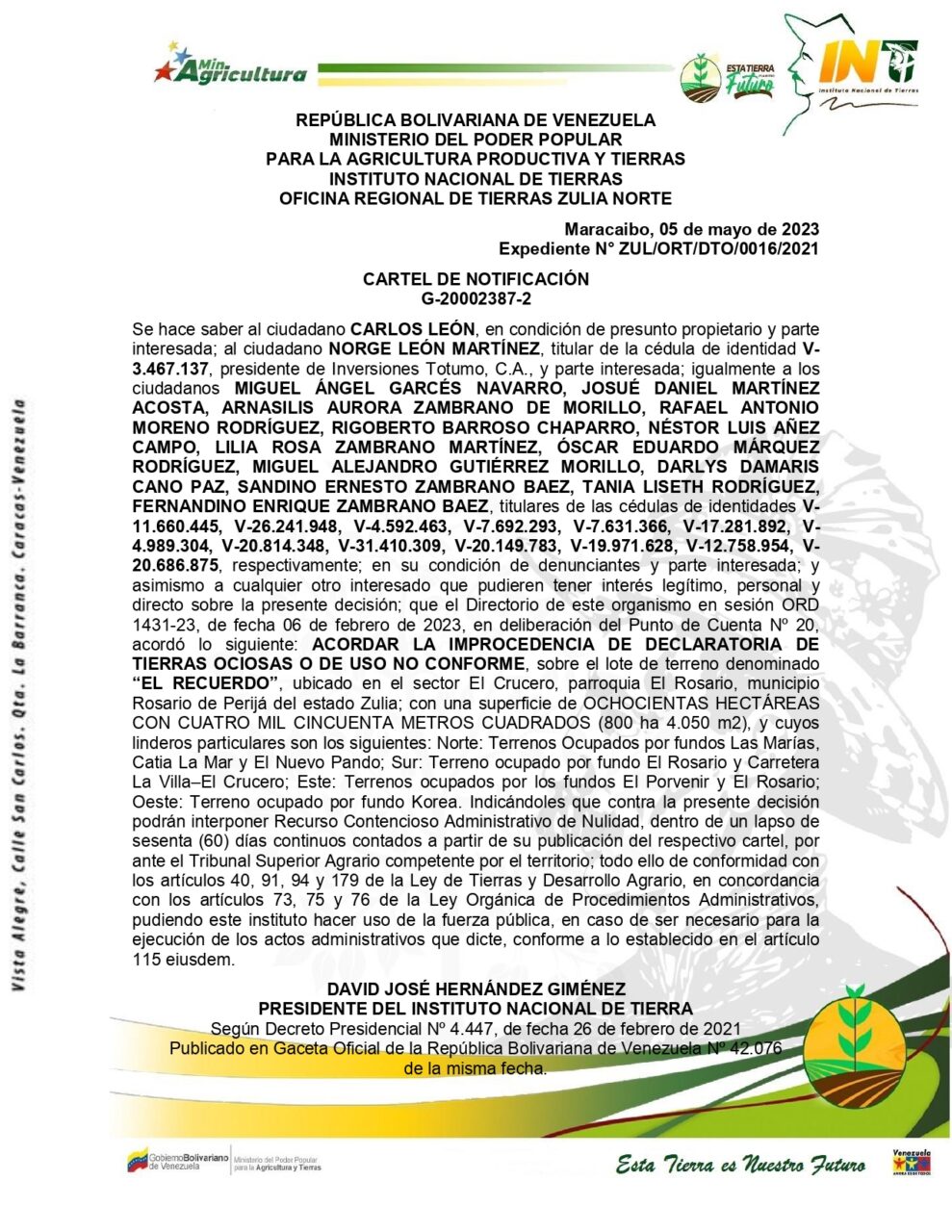 2023 05 06 EL RECUERDO