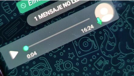 Notas de voz. WhatsApp