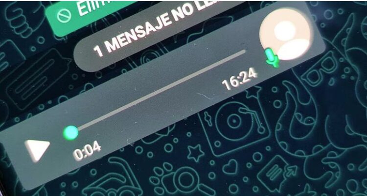 Notas de voz. WhatsApp