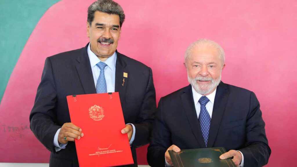 venezuela y brasil Maduro Lula