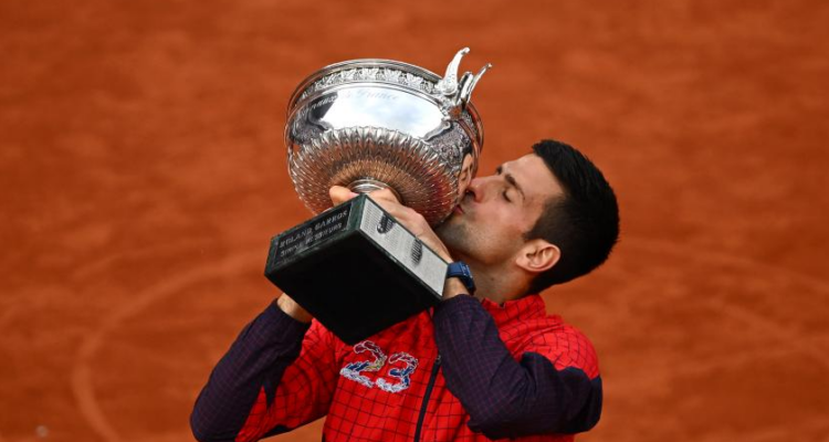 Novak Djokovic sumó 23 Grand Slam al ganar el Roland Garros este #11Jun 1 Djokovic