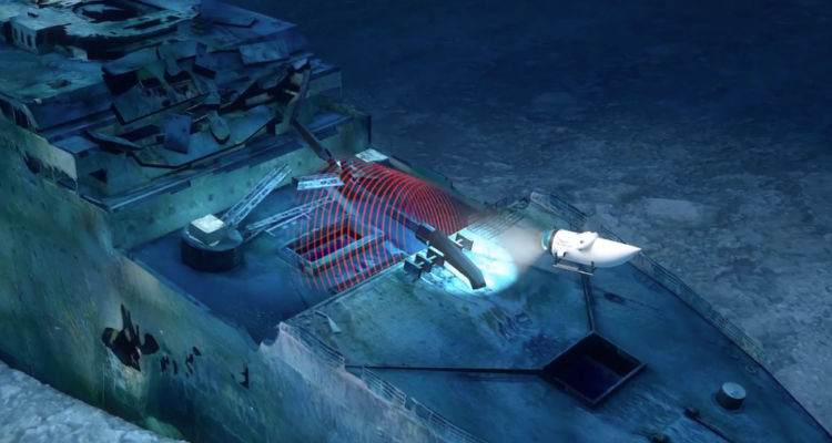 Se complica el rescate del submarino desaparecido en aguas del Atlántico con turistas para ver el Titanic 1 Titanic