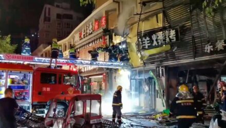 Explosion China