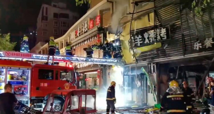 Explosión en restaurante dejó 31 muertos en noroeste de China 1 Explosion China