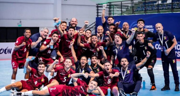 Vinotinto de Futsal Sub17 se clasificó a semifinales en el Suramericano 1 Futsal Vinotinto