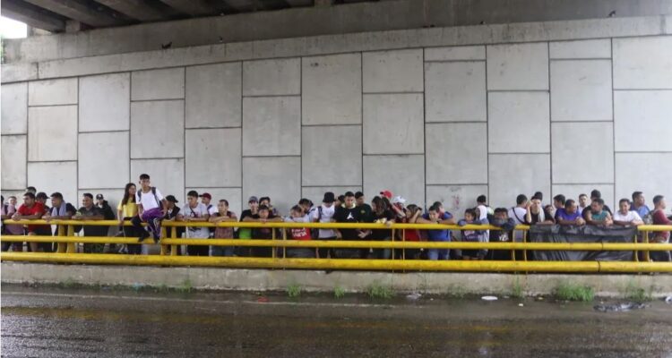 Migrantes lluvias