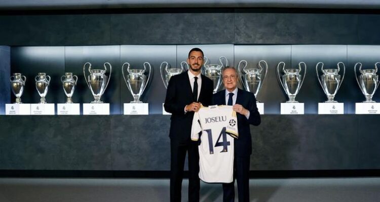 El Real Madrid asignó el '14' a Joselu 1 joselu kf7 U200596535756eUF 758x531@RC
