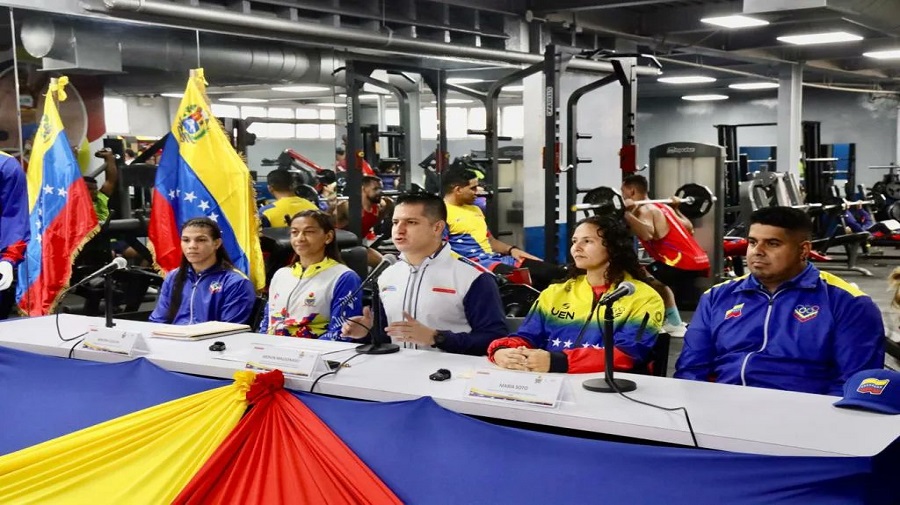 Presentaron a los atletas abanderados de Venezuela para los Juegos Centroamericanos 2 juegos centroa 7705