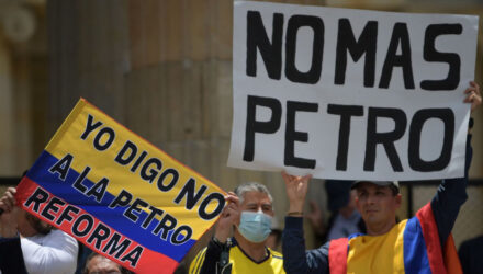 protesta petro