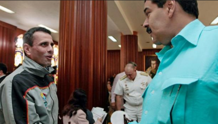 Maduro y Capriles