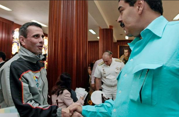 Maduro y Capriles