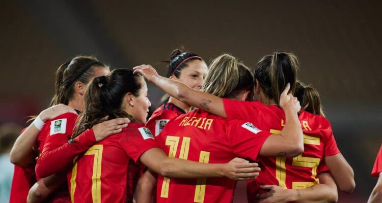 España arrolló a Costa Rica en el Mundial Femenino 1 Espana vs. Costa Rica