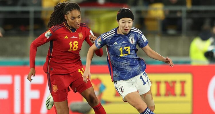 Japón clasificó líder tras golear a España en el Mundial Femenino 1 Japon femenino