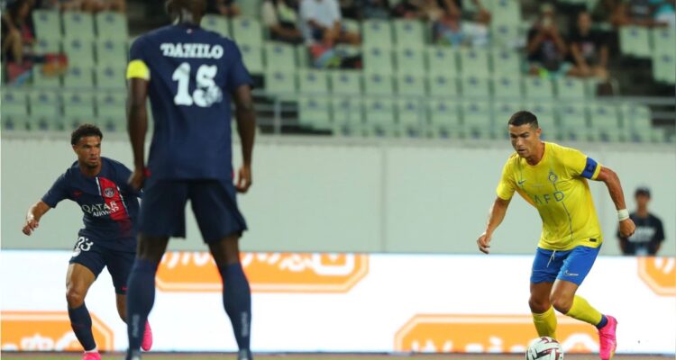 PSG sin Mbappé igualó ante el Al-Nassr de Cristiano 1 PSG