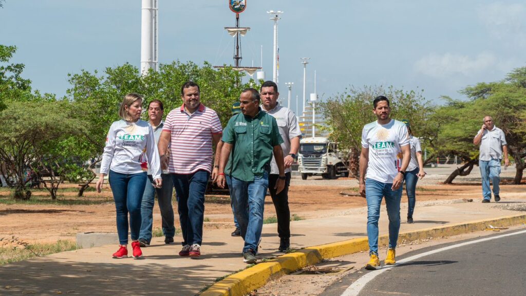 Limitados accesos de la Vereda del Lago por preparativos para los actos del bicentenario de la Batalla Naval de Lago 4 WhatsApp Image 2023 07 18 at 4.47.06 PM 3