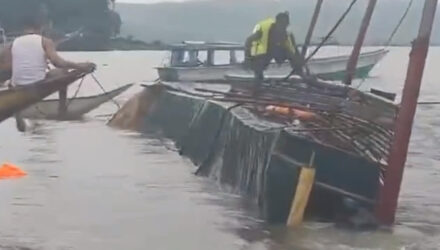 barco hundido en filipinas