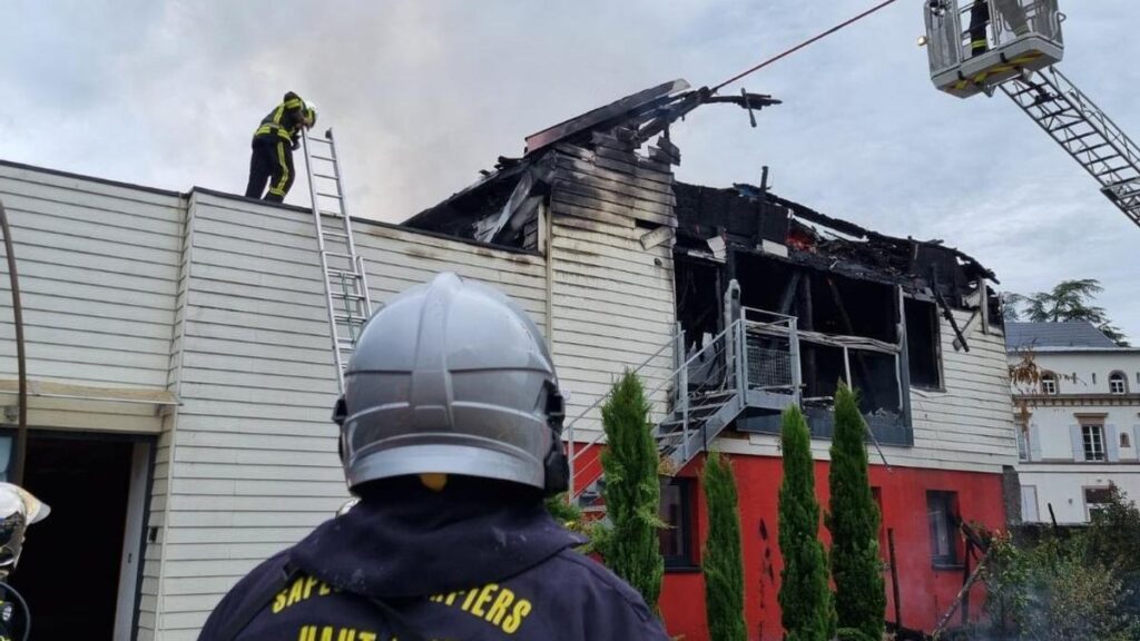 Francia: Once desaparecidos en incendio de albergue para discapacitados 2 Albergue Francia